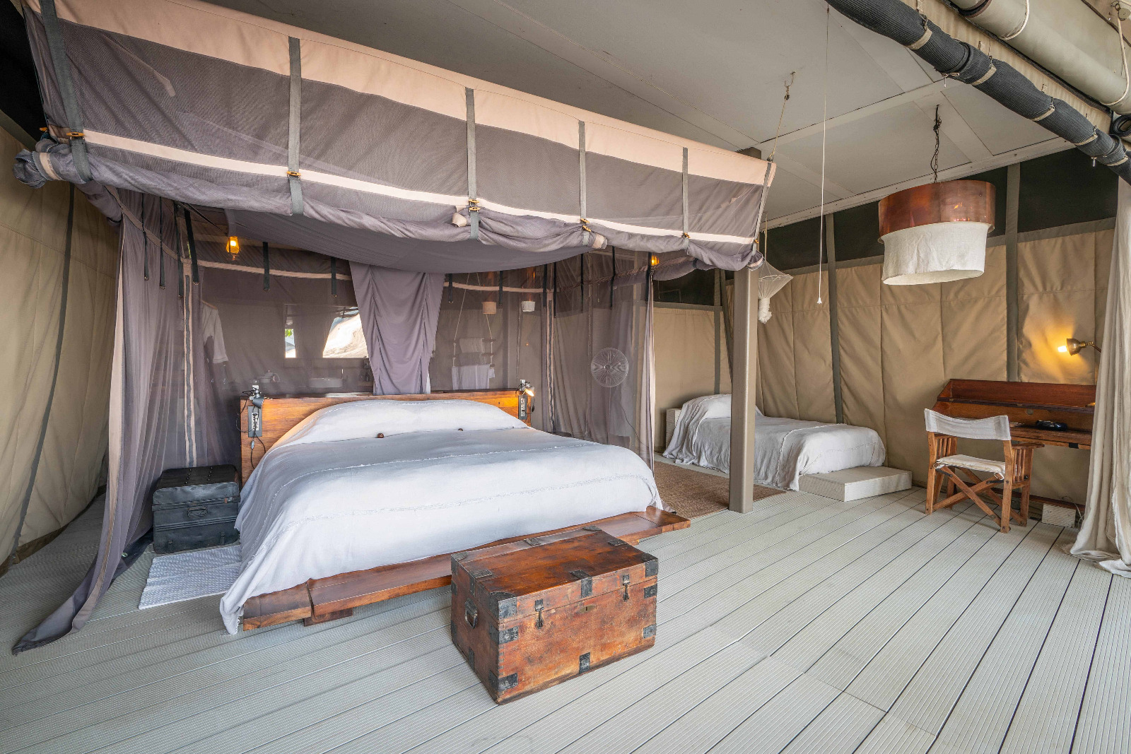 Chinzombo Camp - Familien-Villa