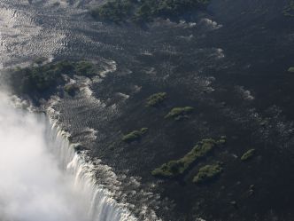 Livingstone - Flug über die Fälle und den Zambezi Livingstone - Flug über die Fälle und den Zambezi