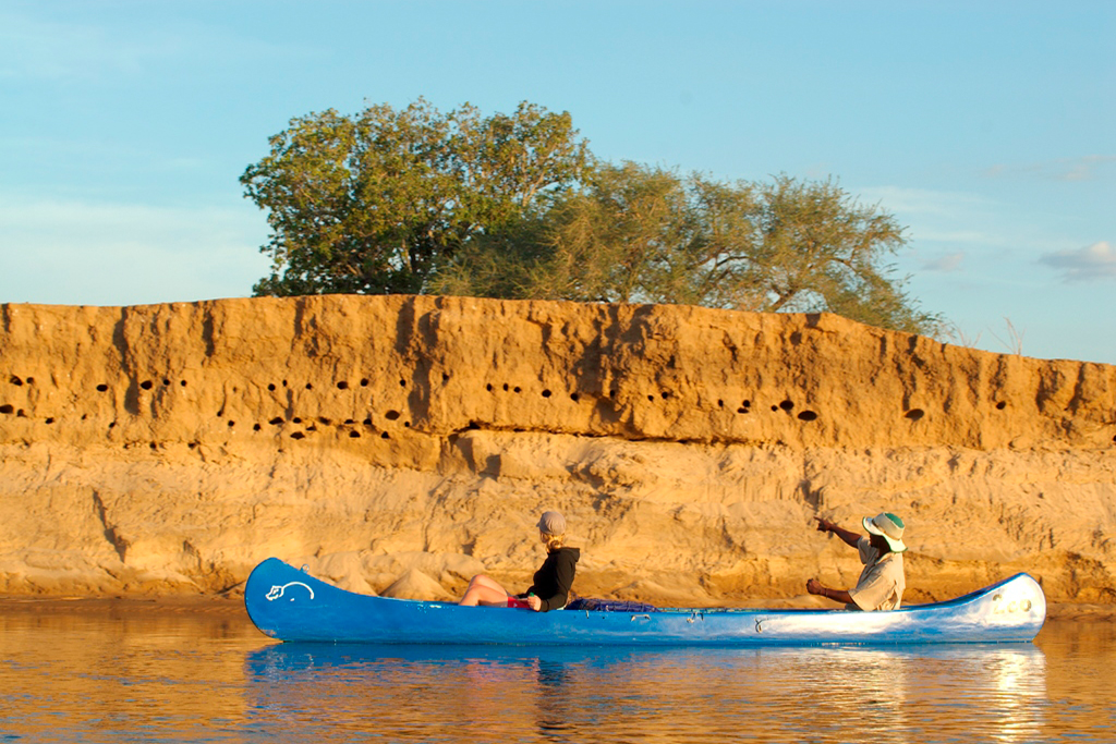 Zambezi Kanu Safari - unterwegs auf dem Zambezi