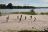 Chundu Island - Fussball am Strand