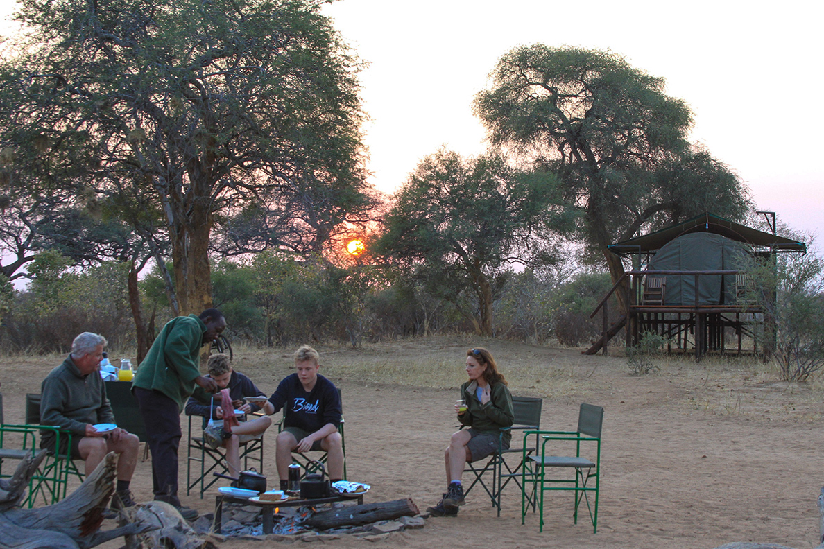 Jozibanini Camp - Frühstück