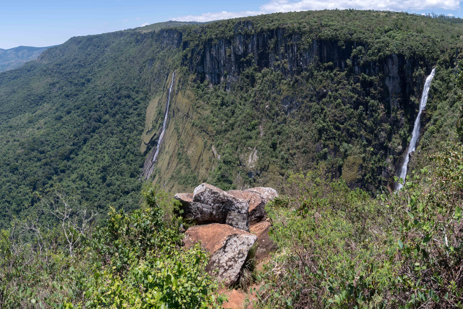 Musangano Lodge - Mutaraza Fälle im Honde Valley