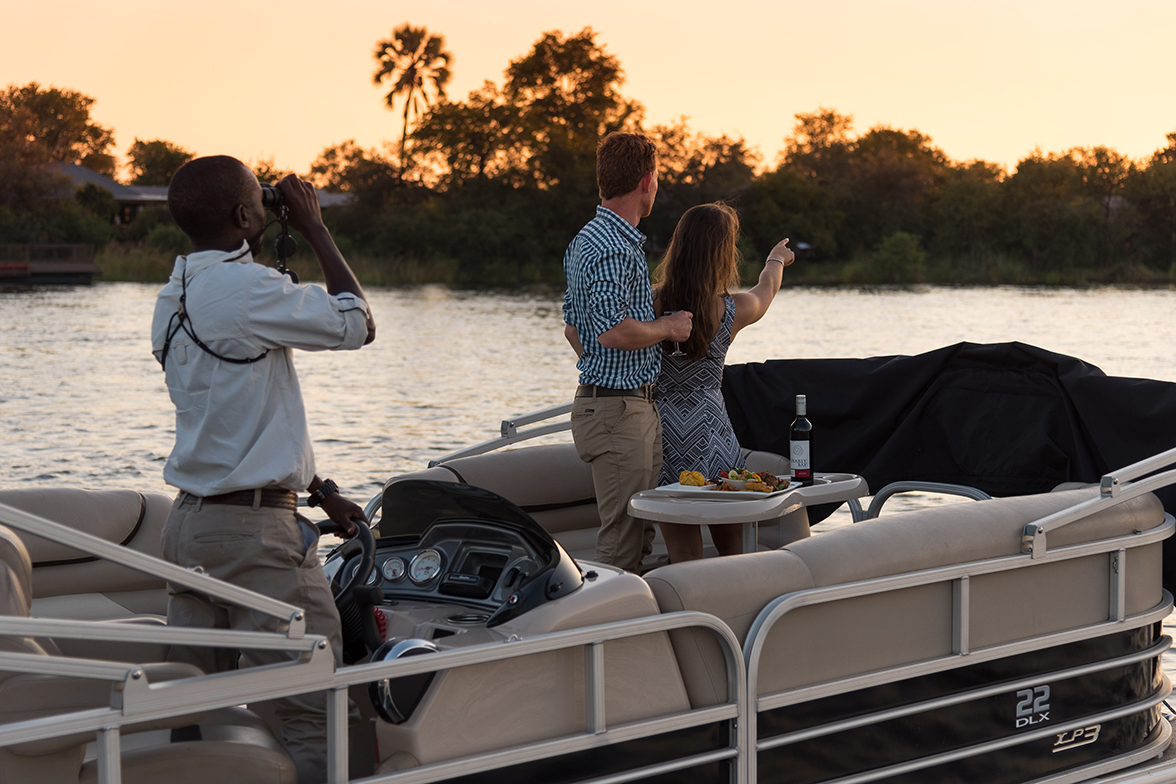 Old Drift Lodge - Bootsausflug auf dem Zambezi