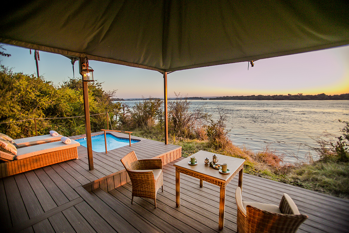 Old Drift Lodge - Suite Terrasse mit Plunge Pool