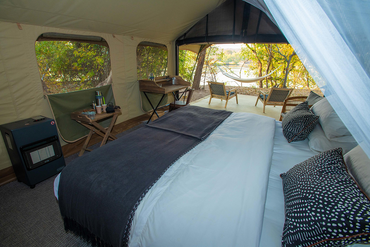 Tsowa Safari Island - Zelt Zimmer