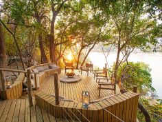 Tsowa Safari Island - Feuerstelle für Abendgespräche