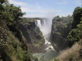 Victoria Falls - Spaziergang bei den Fällen Victoria Falls - Spaziergang bei den Fällen