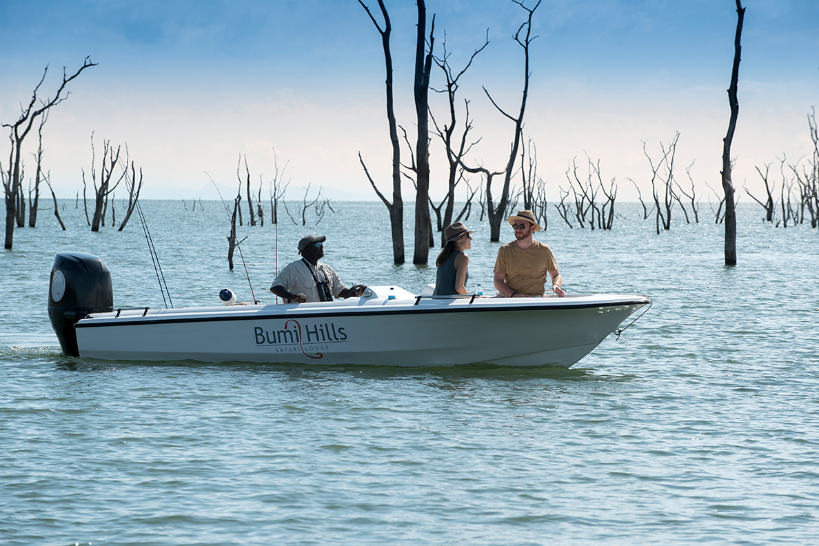Zimbabwe Flugsafari - Bootsfahrt auf dem Lake Kariba