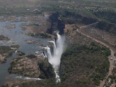 Victoria Falls, Helikopter Flug