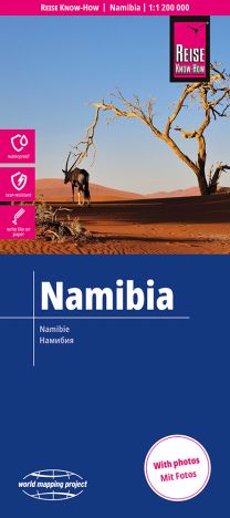 Reise Know-How: Karte Namibia