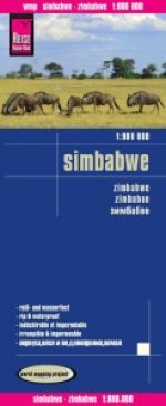 Reise Know-How: Karte Zimbabwe