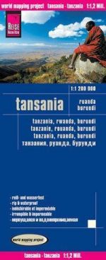 Reise Know-How: Karte Tanzania, Ruanda, Burundi